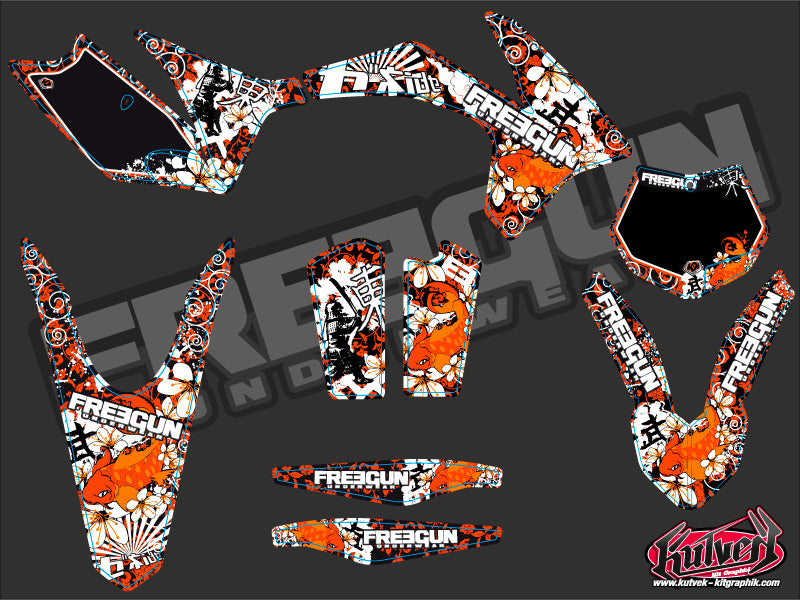 KTM EXC-EXCF Dirt Bike Freegun Grafikkit