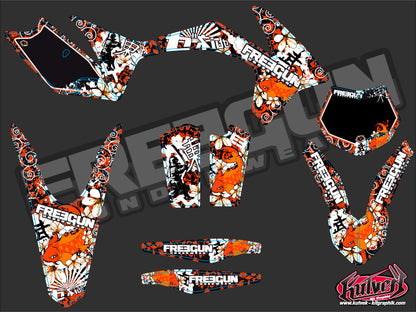 KTM EXC-EXCF Dirt Bike Freegun Grafikkit