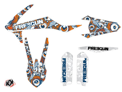 KTM 125 SX Dirt Bike Freegun Eyed Grafikkit Orange