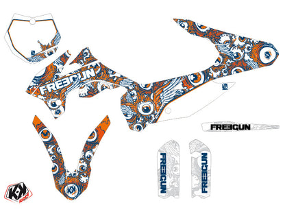 KTM 85 SX Dirt Bike Freegun Eyed Grafikkit Orange