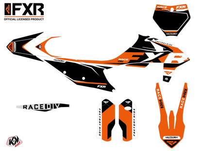KTM 125 SX Dirt Bike FXR N4 Grafikkit Orange