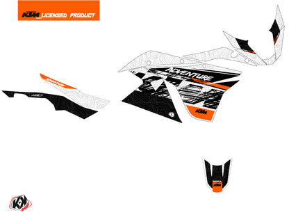 KTM 1190 Adventure R Street Bike Ausrüstungs-Dekor-Kit Weiß