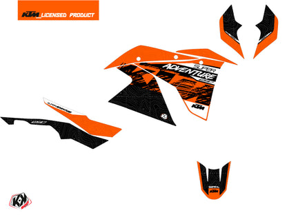 KTM 1290 Super Adventure R Street Bike Gear Grafikkit Orange