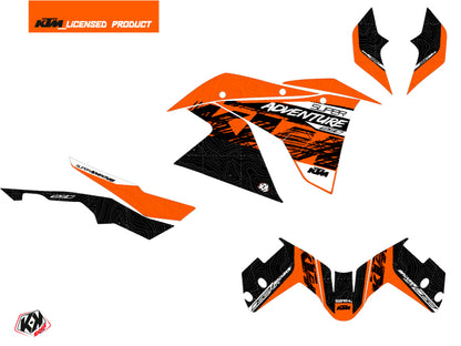 KTM 1290 Super Adventure S Street Bike Ausrüstungs-Dekor-Kit Orange