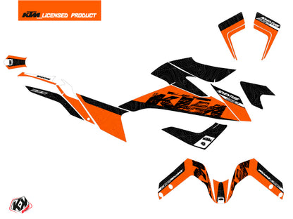 KTM 390 Adventure Street Bike Ausrüstungs-Grafikset Orange