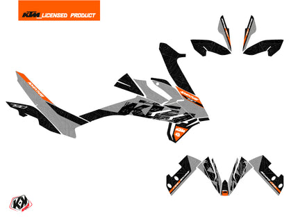 KTM 790 Adventure Street Bike Ausrüstungs-Dekor-Kit Grau Orange