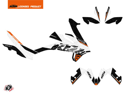 KTM 890 Adventure Street Bike Ausrüstungs-Dekor-Kit Weiß
