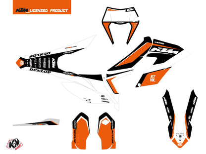 KTM 250 FREERIDE Dirt Bike Genesis Grafikkit Schwarz
