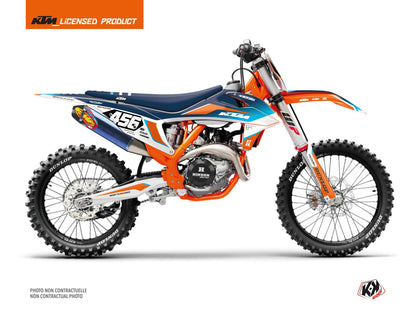 KTM 125 SX Dirt Bike Genesis Graphic Kit Blue