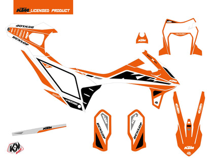 KTM 690 ENDURO R Dirt Bike Global Grafik-Kit Orange