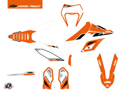 KTM 250 FREERIDE Dirt Bike Global Grafik-Kit Orange
