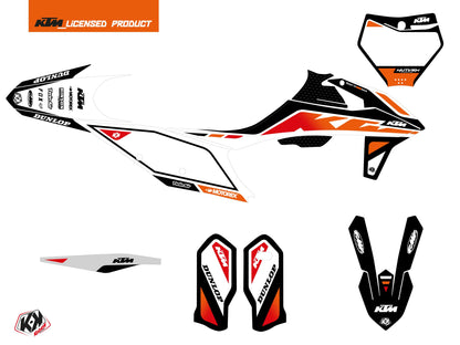 KTM 450 SMR Dirt Bike Global Grafik-Kit Schwarz