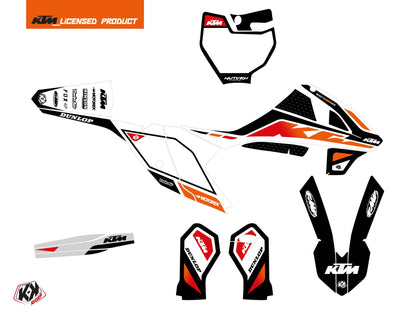 KTM 65 SX Dirt Bike Global Grafik-Kit Schwarz