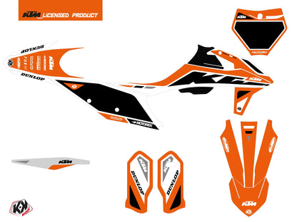 KTM 250 SXF Dirt Bike GLOBAL Grafikkit Orange