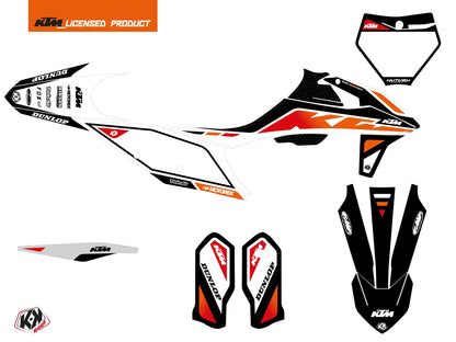 KTM 450 SXF Dirt Bike GLOBAL Grafikkit Schwarz