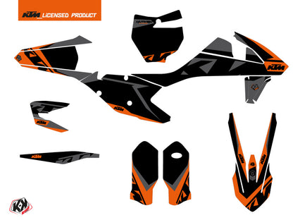 KTM 125 SX Dirt Bike Gravity Grafikkit Orange