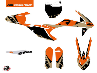 KTM 150 SX Dirt Bike Gravity Grafik-Kit Orange Sand