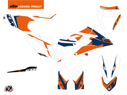 KTM 250 FREERIDE Dirt Bike Gravity Grafik-Kit Blau