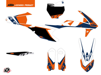 KTM 250 SXF Dirt Bike Gravity Grafik-Kit Blau