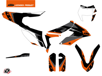 KTM 350 FREERIDE Dirt Bike Gravity Grafik-Kit Orange