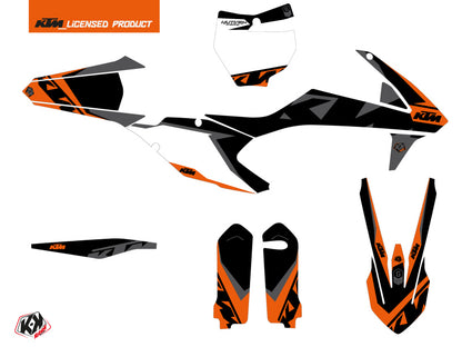 KTM 350 SXF Dirt Bike Gravity Grafikkit Orange