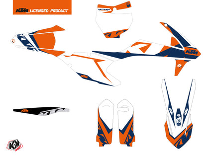KTM 450 SXF Dirt Bike Gravity Grafik-Kit Blau