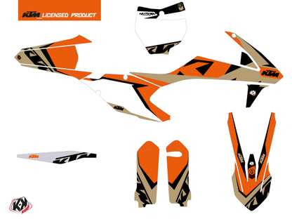 KTM 450 SXF Dirt Bike Gravity Grafik-Kit Orange Sand