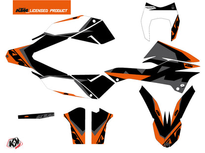 KTM 690 ENDURO R Dirt Bike Gravity Grafikkit Orange