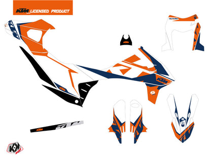 KTM 690 SMC R Straßenmotorrad Gravity Grafik-Kit Blau