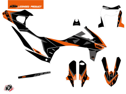 KTM 690 SMC R Dirt Bike Gravity Grafik-Kit Orange