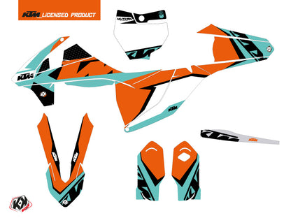 KTM 85 SX Dirt Bike Gravity Grafikkit Grün