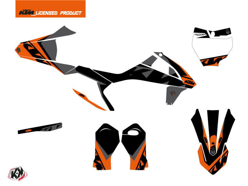 KTM SX-E 5 Dirt Bike Gravity Grafikkit Orange