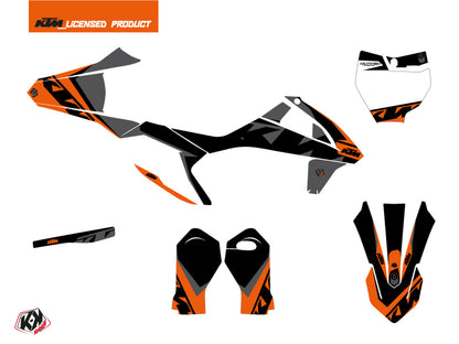KTM SX-E 5 Dirt Bike Gravity Grafikkit Orange