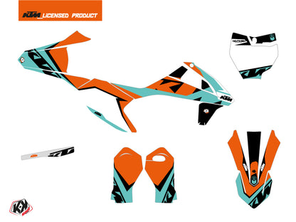 KTM SX-E 5 Dirt Bike Gravity Grafikkit Grün