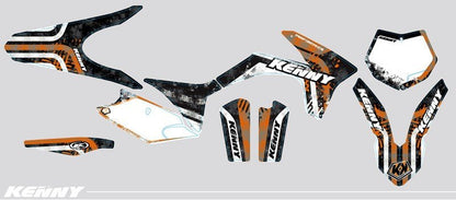 KTM EXC-EXCF Dirt Bike Kenny Grafikset