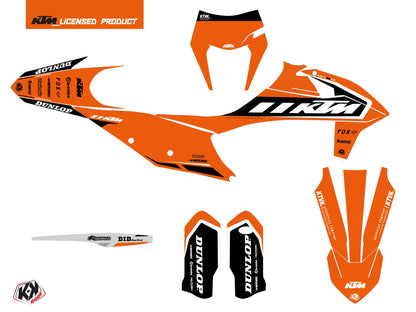 KTM EXC-EXCF Dirt Bike Keystone Grafik-Kit Orange