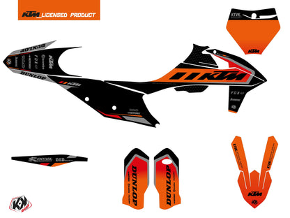 KTM 450 SMR Dirt Bike Keystone Grafikkit Schwarz