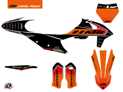 KTM 250 SX Dirt Bike Keystone Grafikkit Schwarz