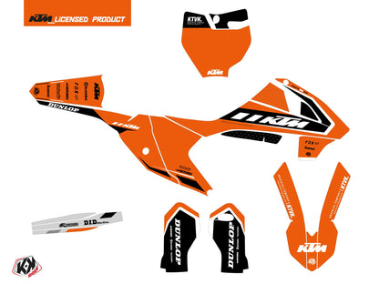 KTM 65 SX Dirt Bike Keystone Grafikkit Orange