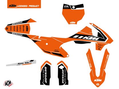 KTM 85 SX Dirt Bike Keystone Grafikkit Orange
