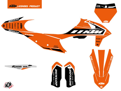 KTM 450 SXF Dirt Bike Keystone Grafik-Kit Orange
