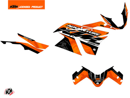 KTM 1190 Adventure Street Bike Kombat Grafikkit Orange