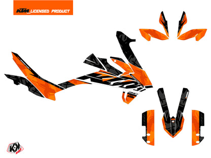 KTM 890 Adventure R Street Bike Kombat Grafikkit Orange