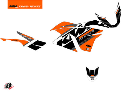 KTM 1090 Adventure R Street Bike Kontrol Grafikkit Orange