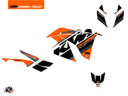 KTM 1290 Super Adventure R Street Bike Kontrol Grafikkit Orange