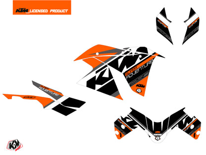 KTM 1290 Super Adventure S Street Bike Kontrol Grafikkit Orange