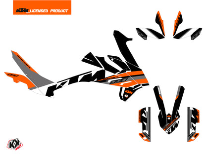 KTM 890 Adventure R Street Bike Kontrol Grafikkit Orange