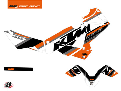 KTM 990 Adventure Street Bike Kontrol Grafik-Kit Orange