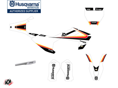 Husqvarna EE-5 Dirt Bike Legacy Grafikset Schwarz Gelb