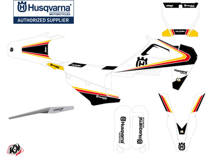 Husqvarna FC 350 Dirt Bike Legacy Grafikset Schwarz Gelb